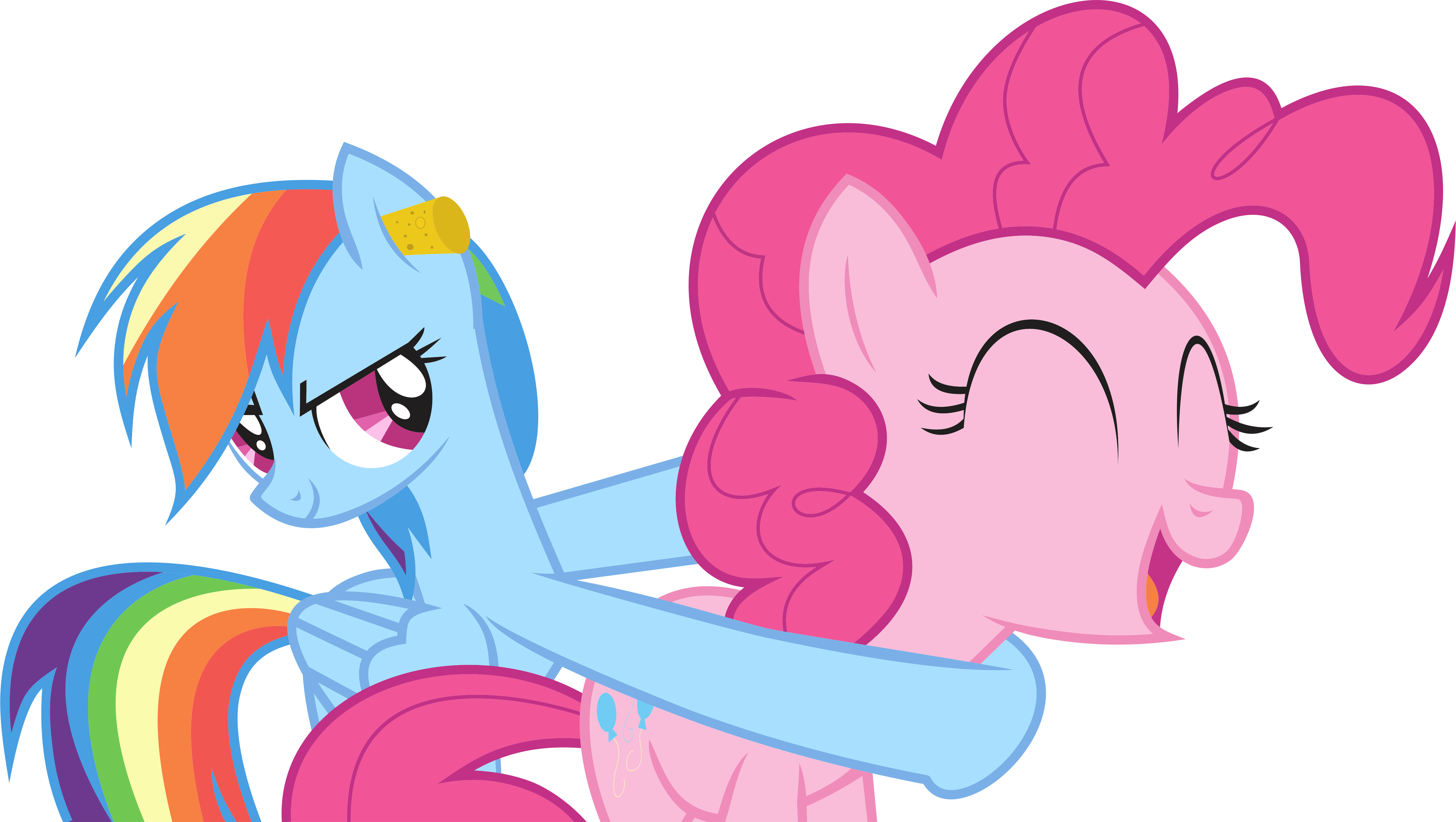 Rainbow Dash Pinkie Pie Rarity Applejack Pony - Rainbow Dash Pinkie Pie Rarity Applejack Pony (5692x3214)