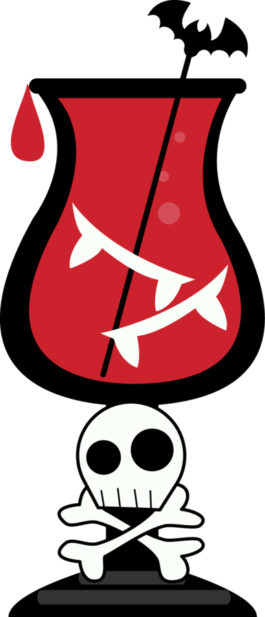 Say Hello - Halloween Cocktail Necklace - Cca2, Eat Drink (386x900)