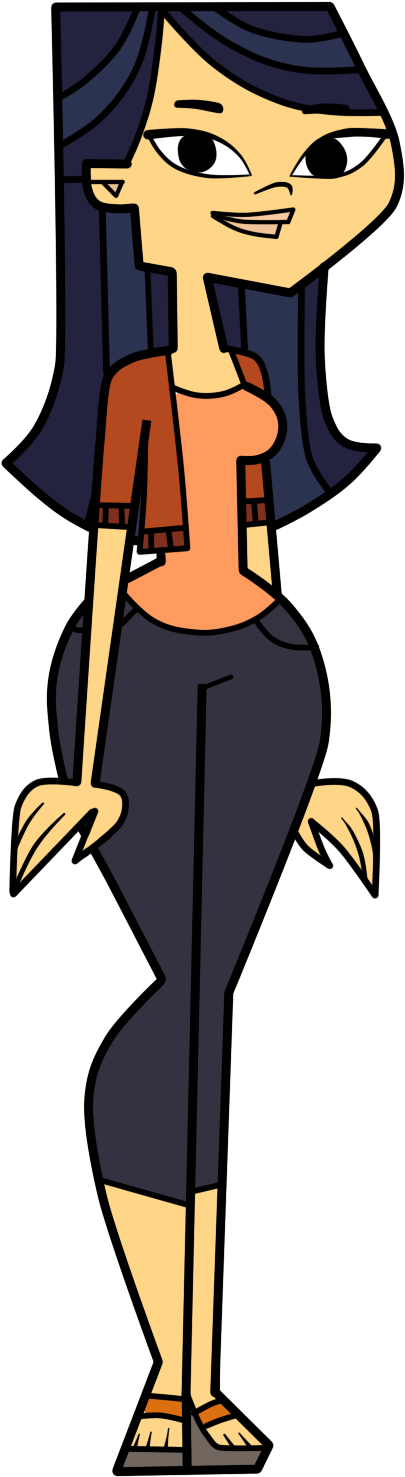 Total Drama Emma Vector Stance By Tdsameylove-d8x3y3t - Total Drama Ridonculous Race Emma (500x1500)