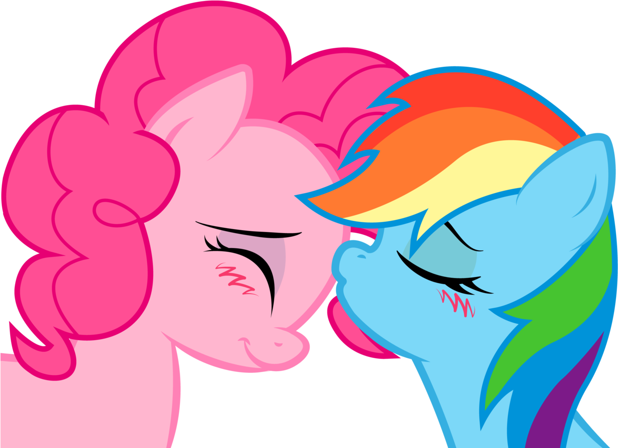 Rainbow Dash And Pinkie - My Little Pony Rainbow Dash And Pinkie Pie (1280x916)