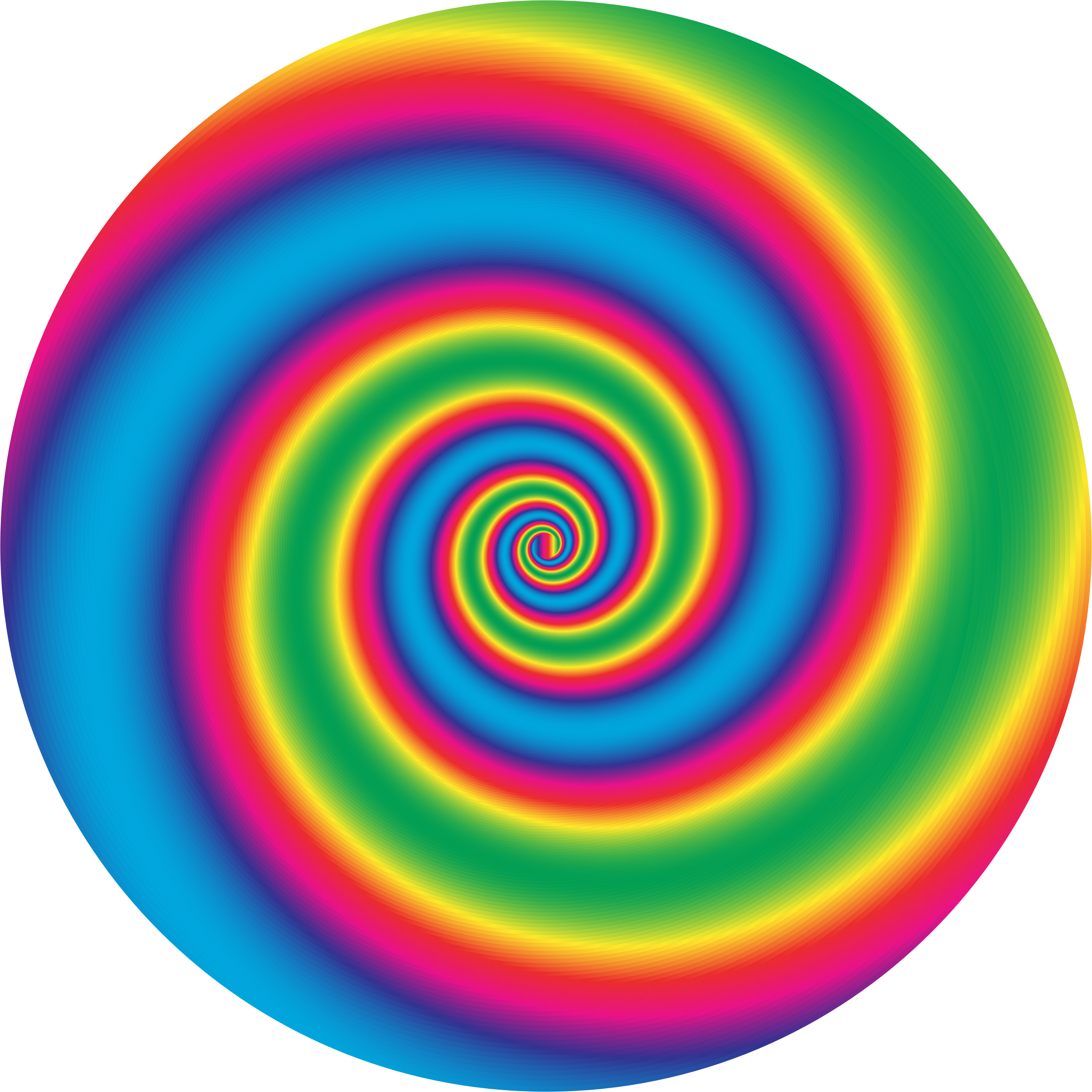 Swirling Vortex - Spin Your Phone To See (2358x2358)