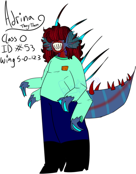 Adrina My Baby, They Live In Toybox In The Water-ward - Cartoon (500x663)