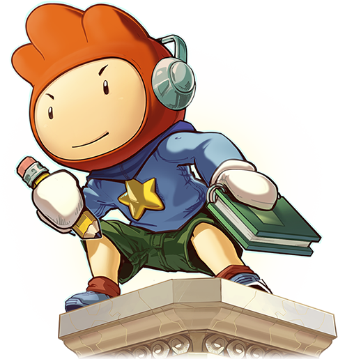 Ran Errands In Metropolis And Flew Through An 8-bit - Scribblenauts Unmasked Maxwell (485x515)