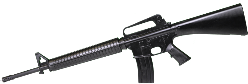 Pin Crossed M16 Clip Art - Weapons Of Fortnite Png (800x287)