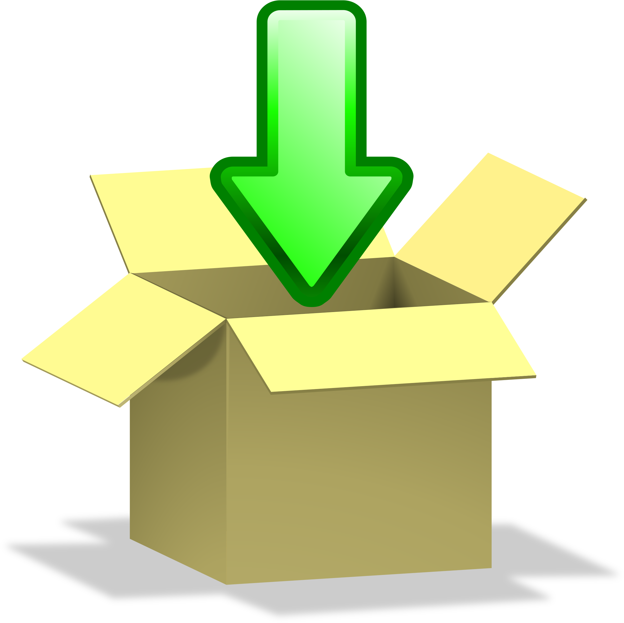 Clipart - Download Box (2400x2400)