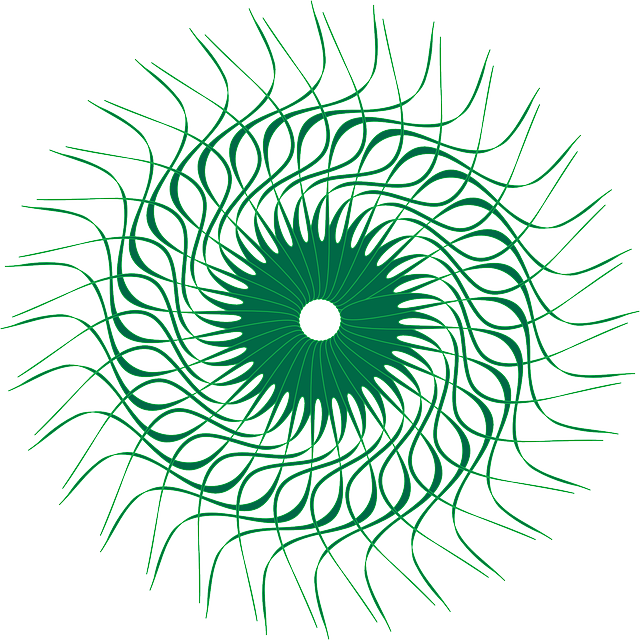 Sun, Shape, Circles, Swirl, Rays, Shapes, Circle - Shape (640x640)