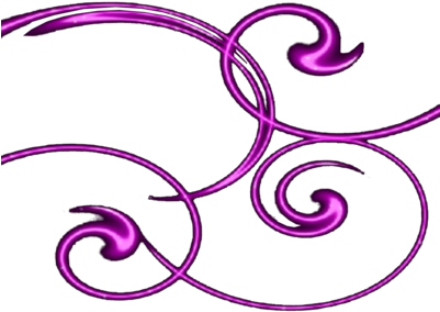 Clipart Info - Purple Swirl Design Png (400x301)