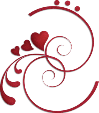 Barbara Wyckoff Uploaded This Image To Decor - Heart Scroll (336x386)