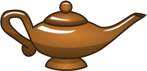 Bronze Magic Lamp - Teapot (500x250)