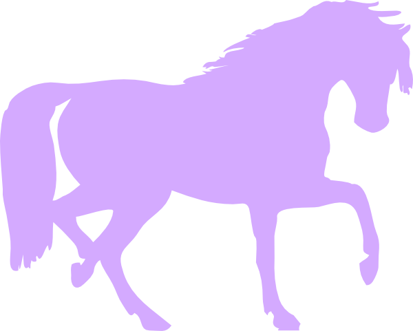 Horse Silhouette Clip Art (600x481)