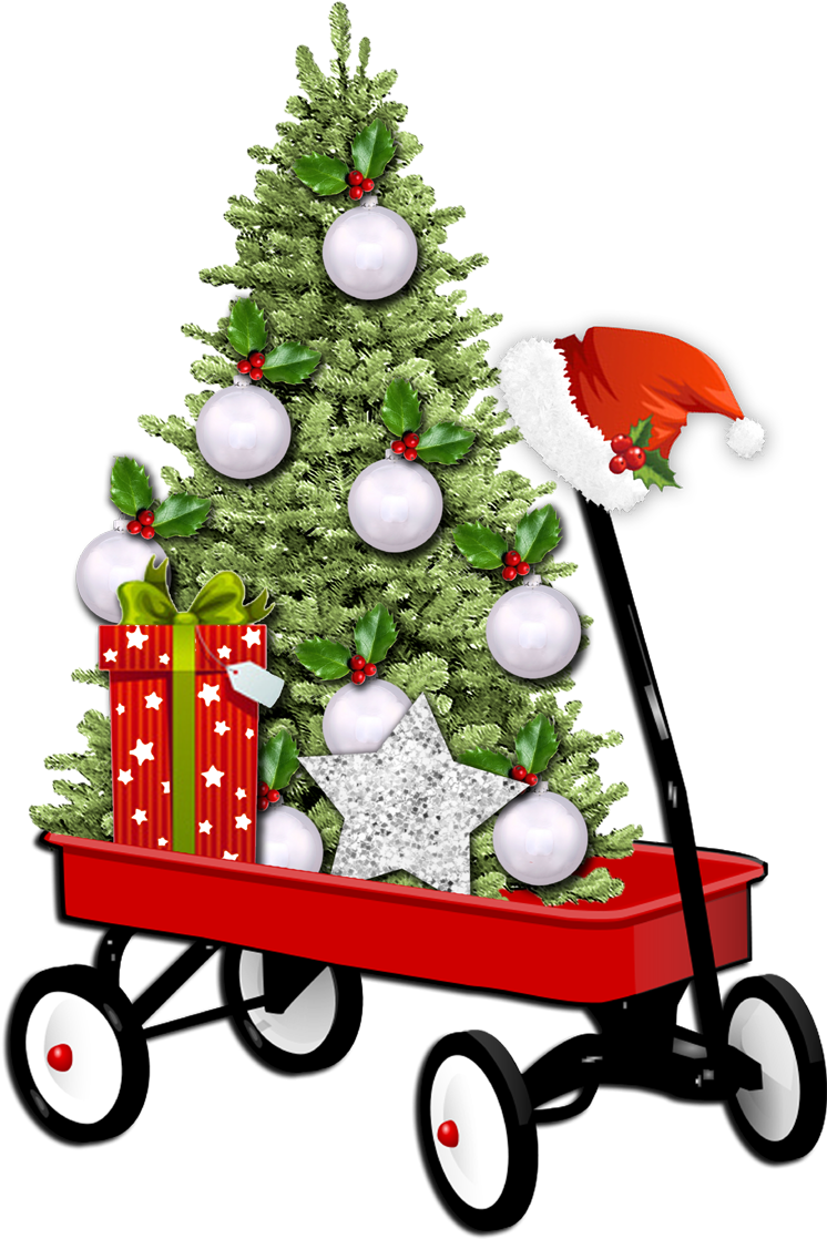 *✿*arbol Navideño*✿* - Red Wagon (800x1156)