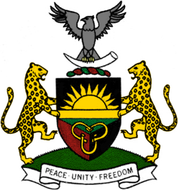 Biafra Coat Of Arms - Nigeria Coat Of Arm (362x386)