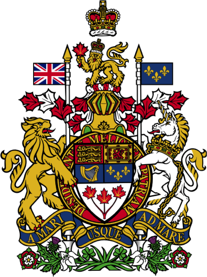 Canada's Coat Of Arms - Canadian Coat Of Arms (743x937)