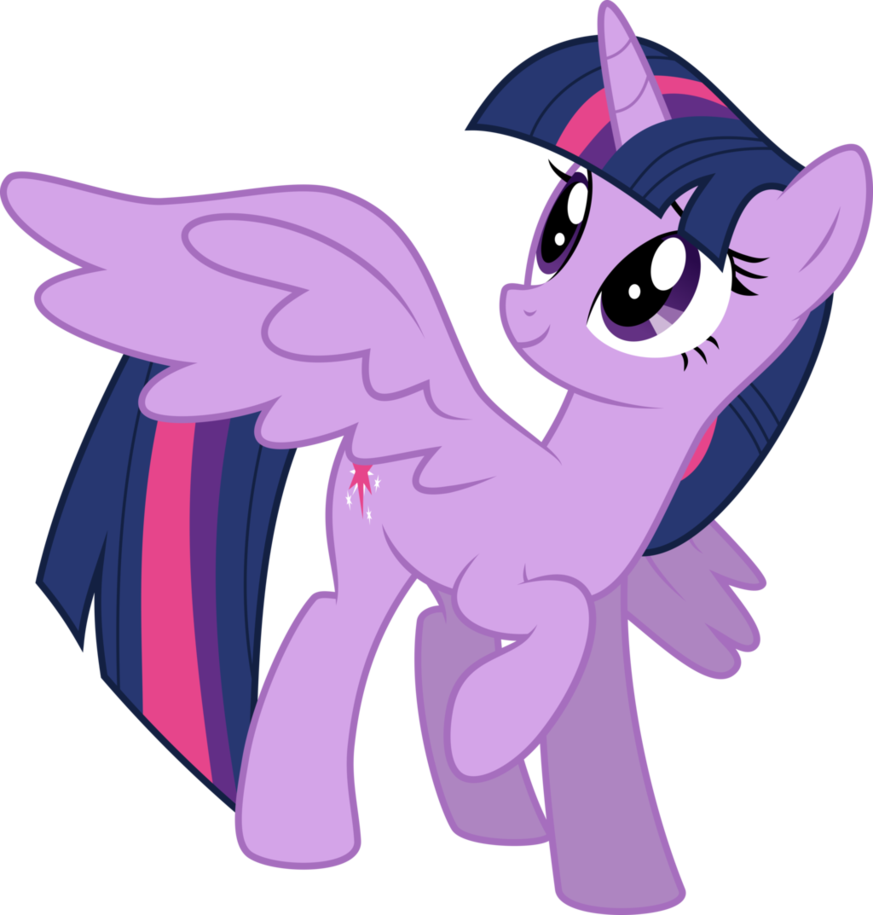 My Little Pony Clipart Transparent - My Little Pony Twilight Sparkle (873x915)