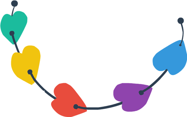 Clipart Images - Heart On String Clipart (600x630)