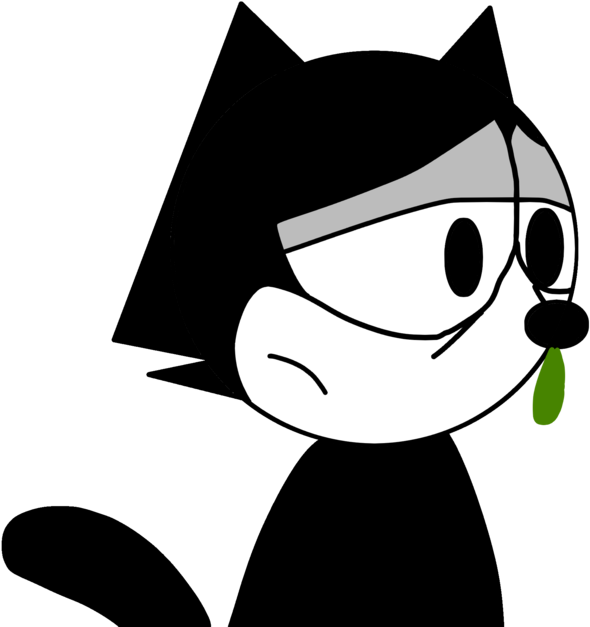 Felix With Flu By Marcospower1996 - Cartoon (1024x681)