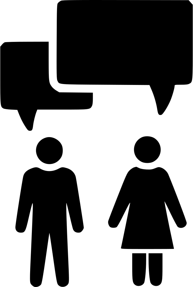 Conversation Chat Argument Couple Marriage Comments - Argument Png (660x980)