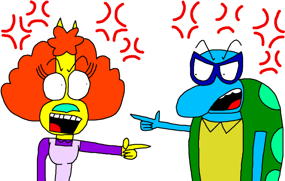 Dr Hutchinson And Filburt Arguing By Lygiamidori - Filburt (1024x630)