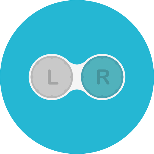 Contact Lens Free Icon - Ophthalmology (512x512)