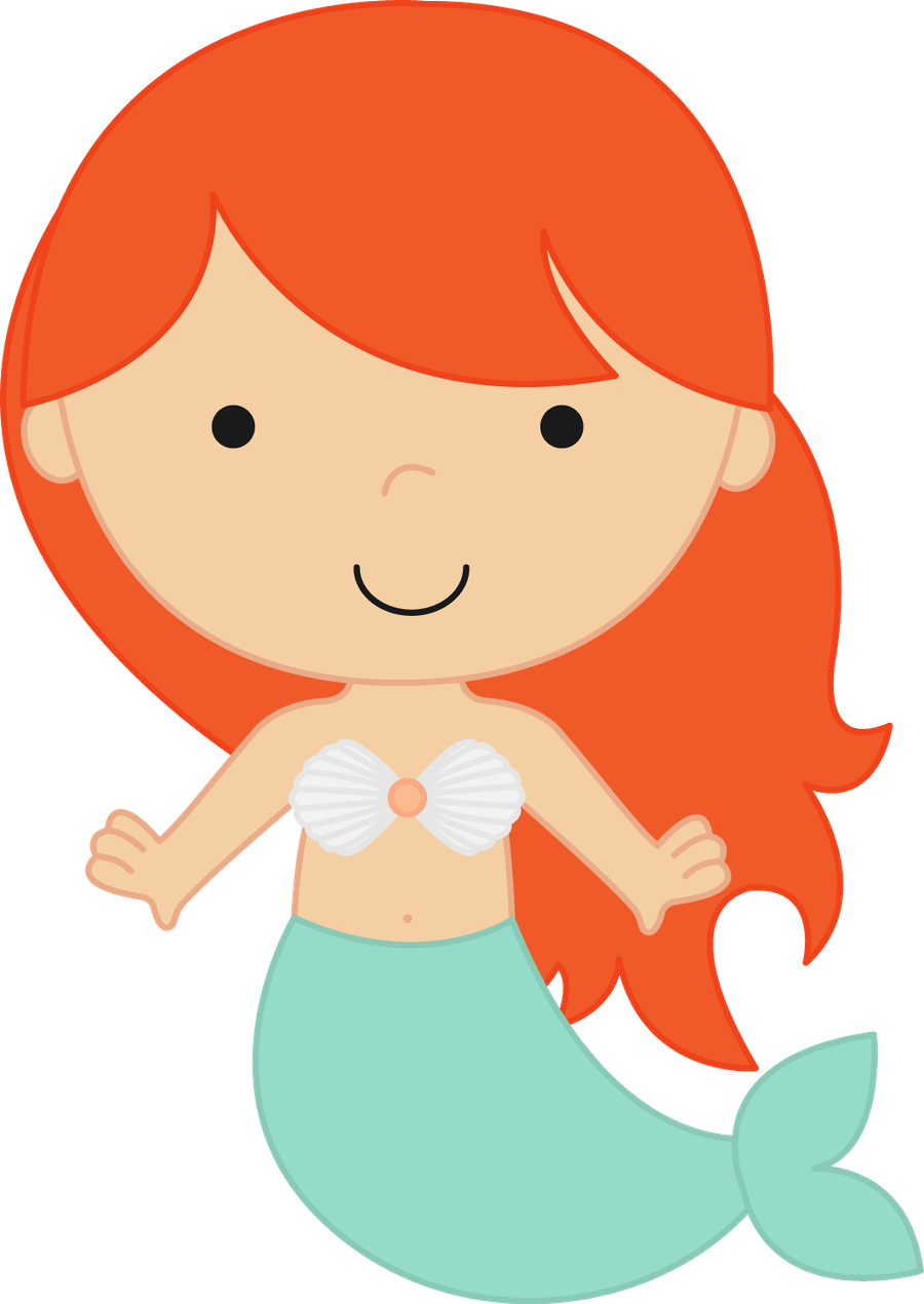 Mermaids Clip Art - Adan Y Eva Animados (900x1270)