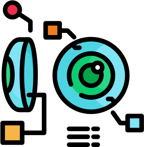 Bionic Contact Lens Free Icon - Bionic Contact Lens (512x512)