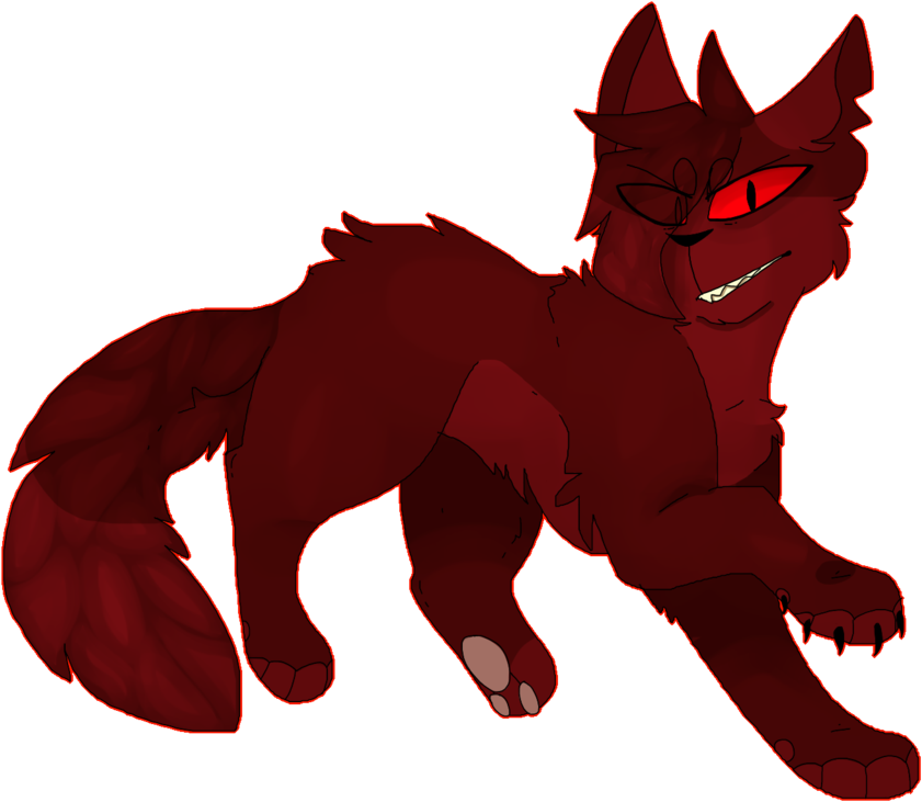 The Red Beast By Blood-pelt - Drawing (1024x768)