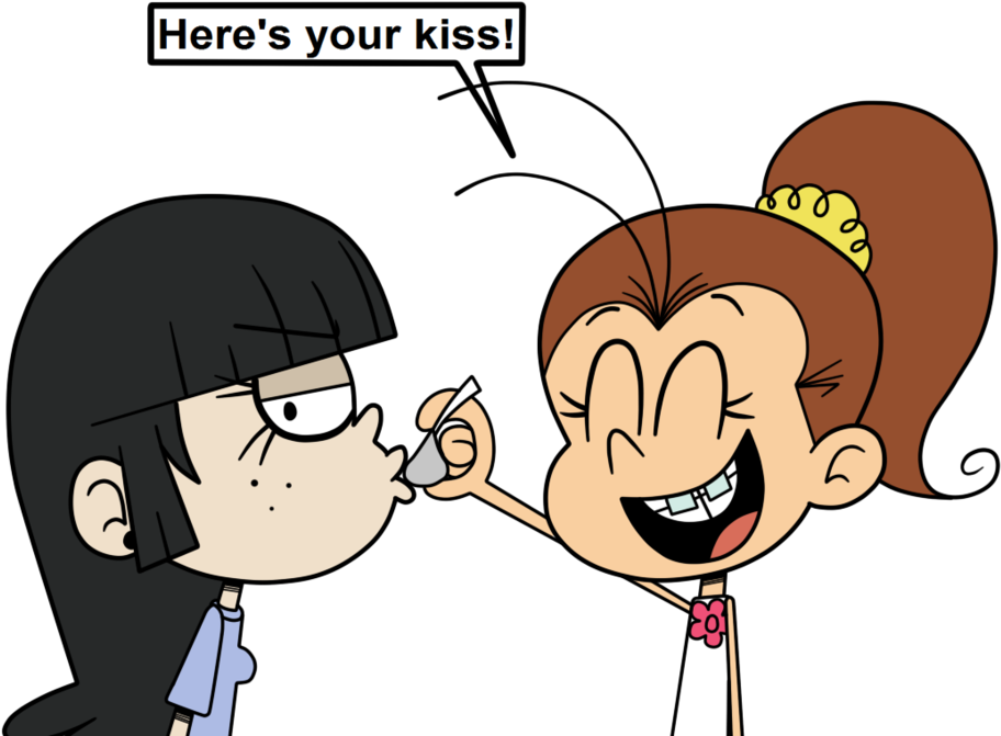 Want A Kiss By Eagc7 - Cartoon (1024x705)