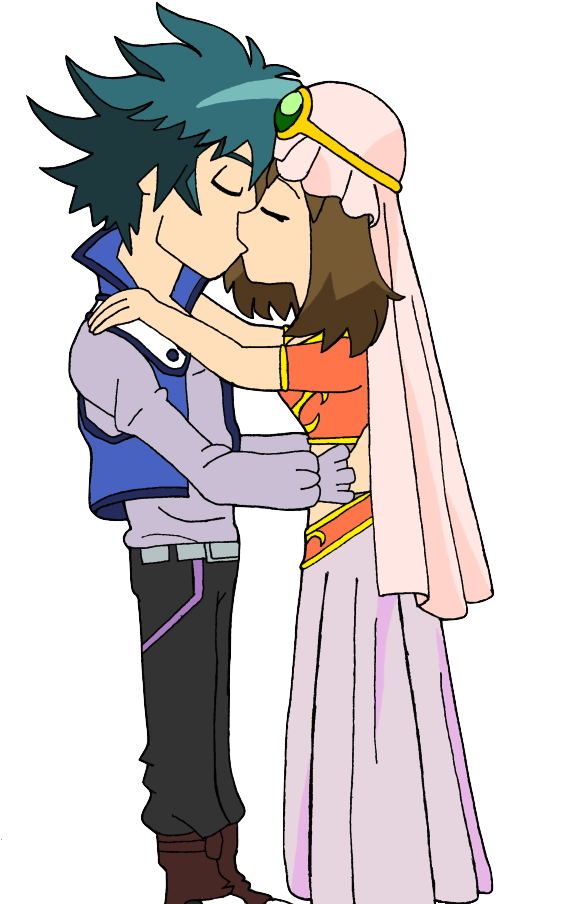 Jesse And May Kiss - Kiss (606x910)