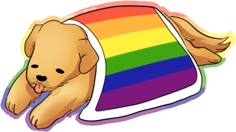 Dogs With Flags - Pansexuality (500x500)