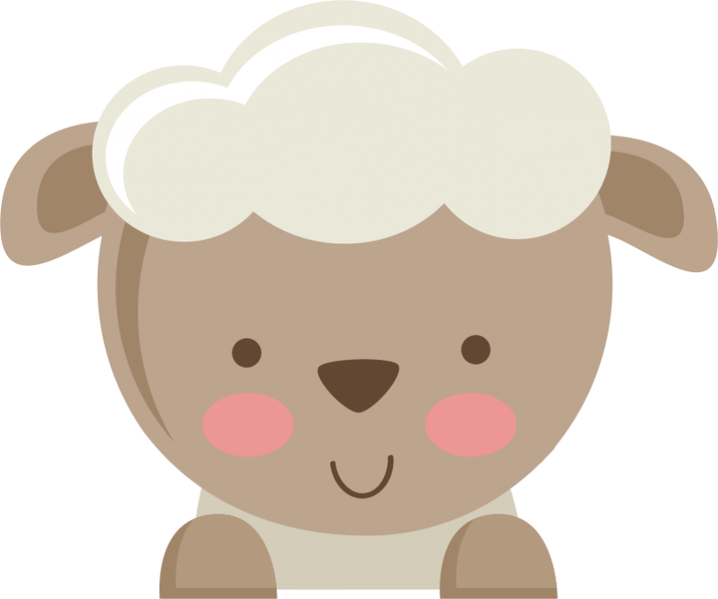 Resultado De Imagen Para Bebe Cordero Para Imprimir - Cute Lamb Clipart (800x667)