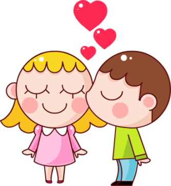 Blowing Kiss Clipart Free Kiss - Relationship Clipart (333x363)