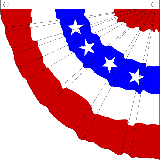 Americana-8a - Bunting (527x527)