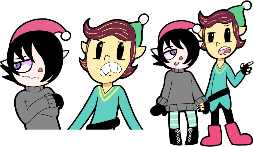 Shiver And Bicker By Its Commander Cookie - Cartoon (1024x619)