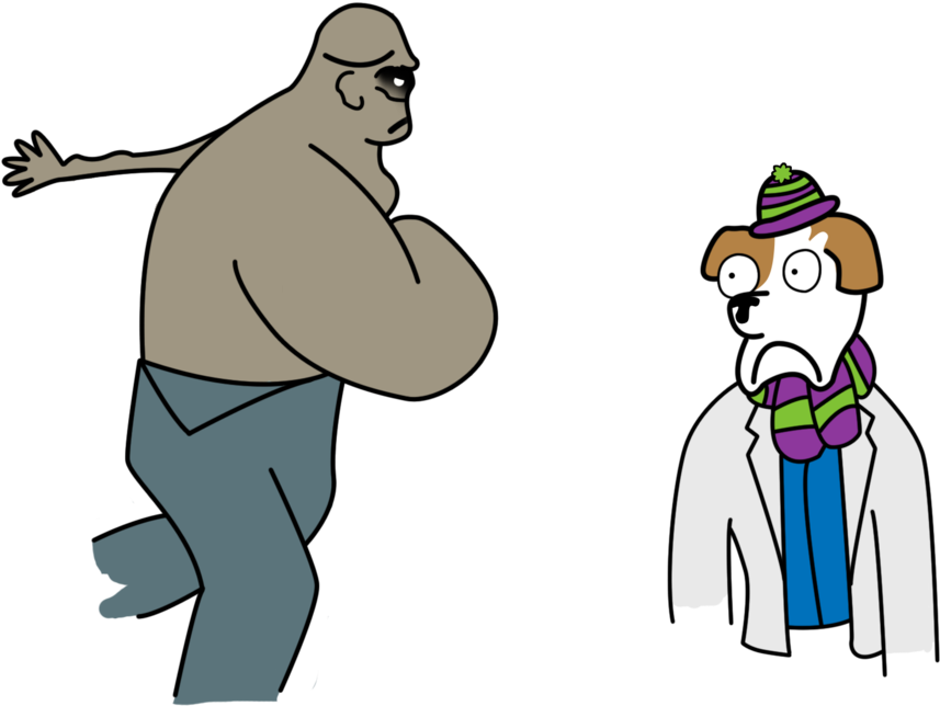 Shivering Puppy And Charger By Zkulldefence - Cartoon (900x692)