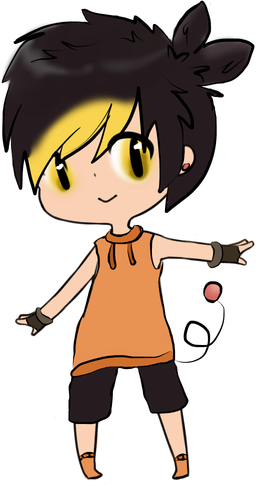 Pokemon Gijinka Adoptable - Cartoon (608x1038)