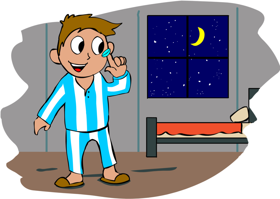 Put In Orthok Contact Lenses Before Bed - Orthokeratology (1000x696)