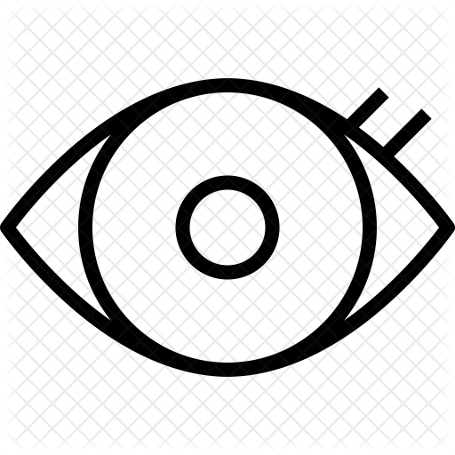 Eye Icon - Circle (512x512)