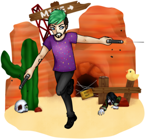 I Drew This Little Transparent Thing After Jack's Arizona - Cartoon (500x571)