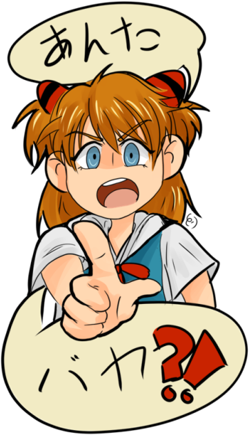 I Was Never A Huge Fan Of Asuka, But I Love How Expressive - Cartoon (500x708)