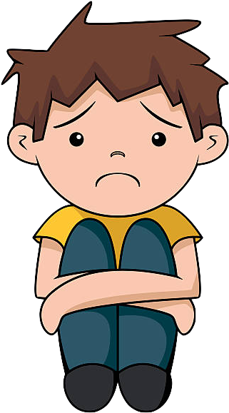 People Get Abandoned By Their Parents - Stomach Ache Clipart (612x612)