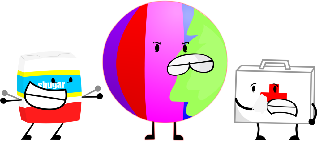 Beach Ball Is Angry By Realworldanimations - Beach Ball (1024x525)