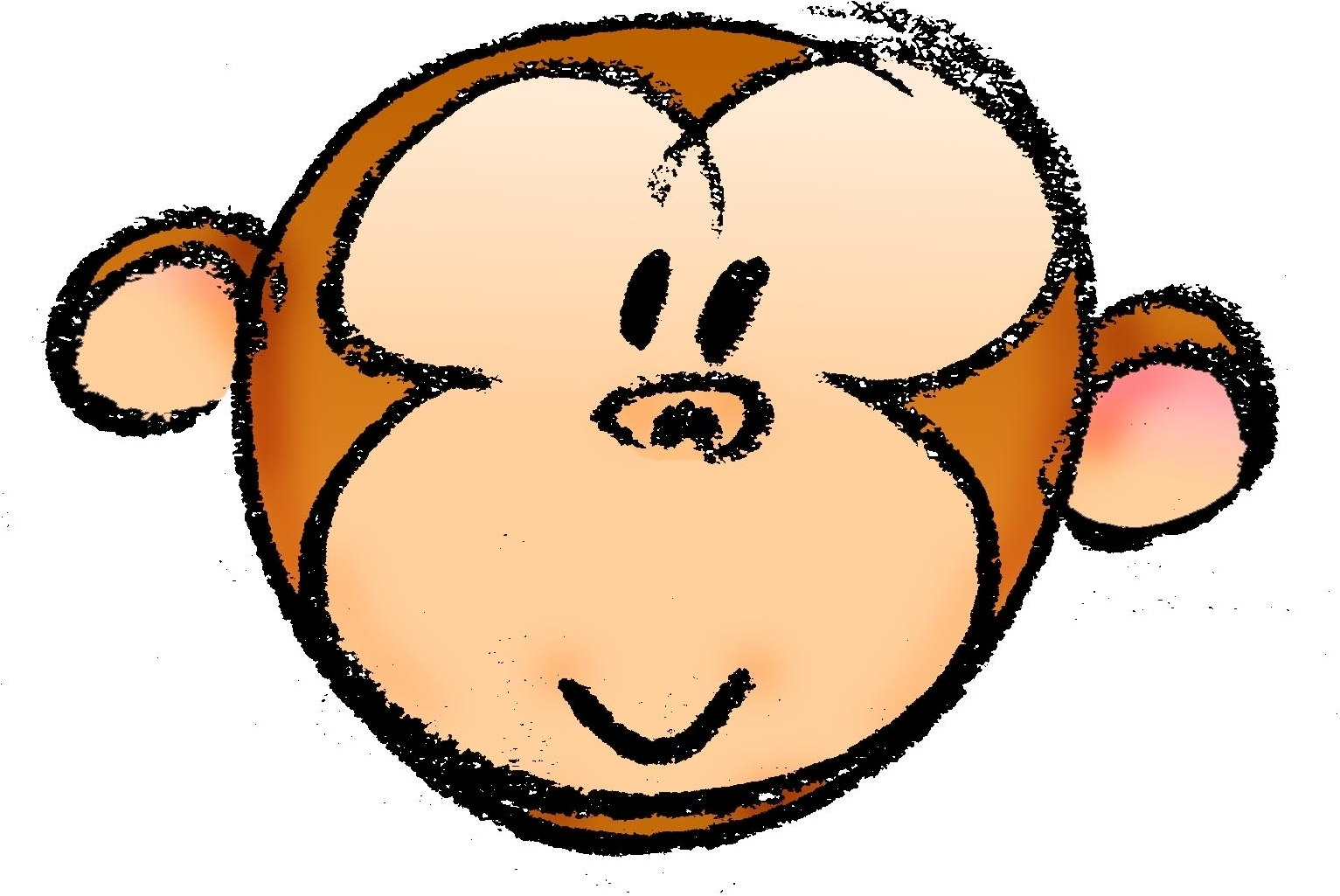 Pool Service Palm Harbor - Draw A Cartoon Monkey (1532x1096)