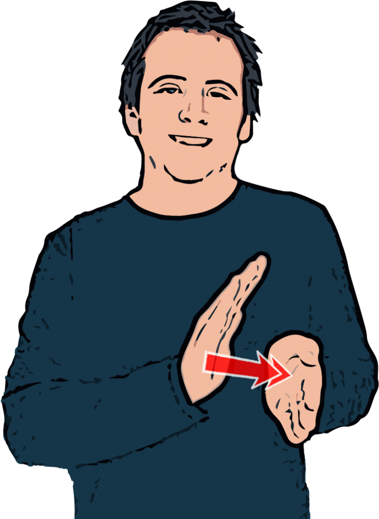 British Sign Language Dictionary' Deaf Awareness - Happy In Sign Language (836x1024)