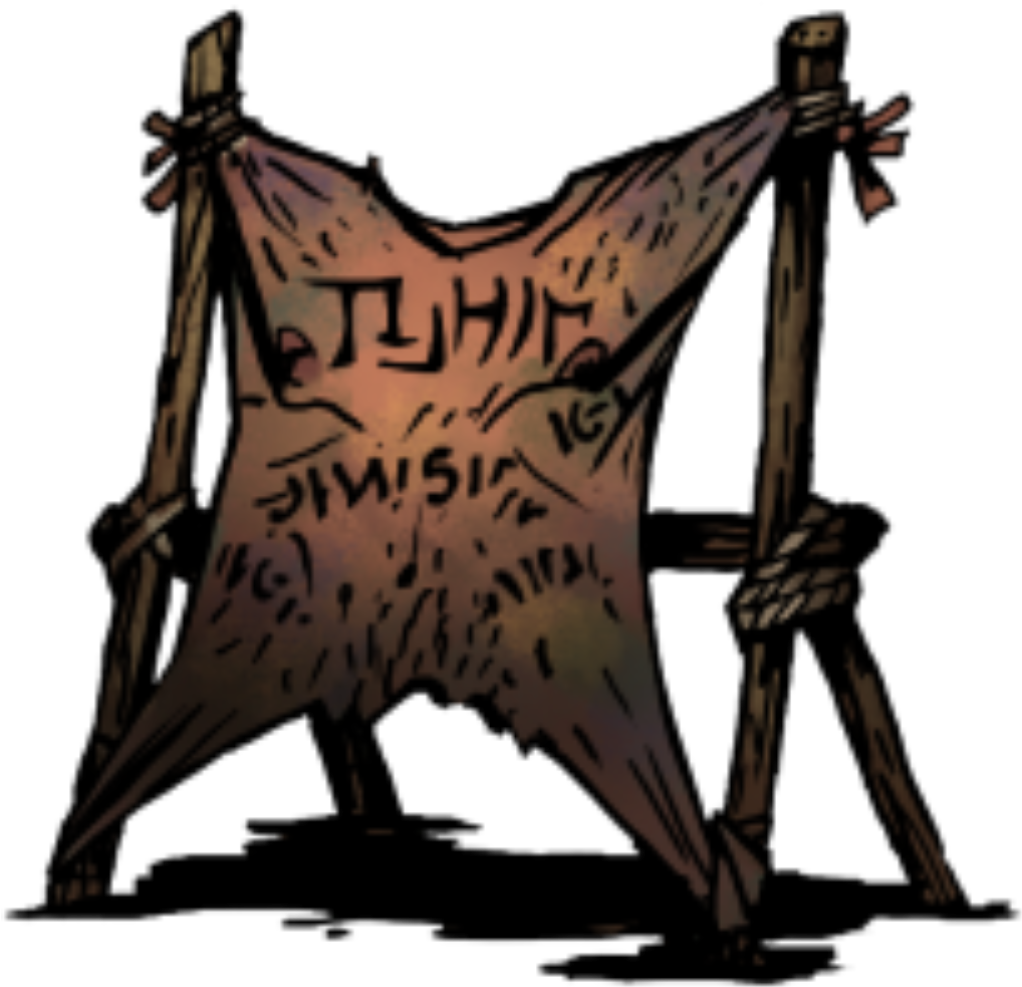 Occult Scrawlings - Darkest Dungeon Animalistic Shrine (1024x1024)
