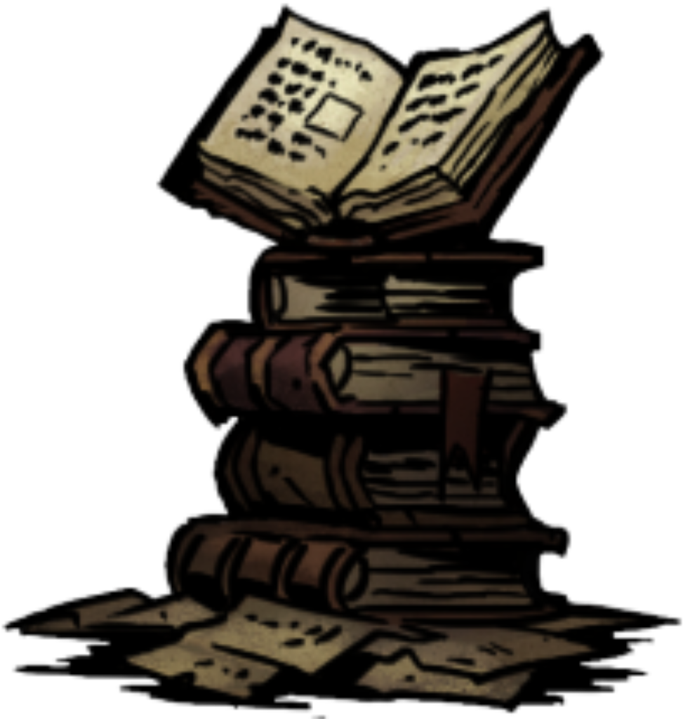 Stack Of Books - Darkest Dungeon Стопка Книг (1024x1024)