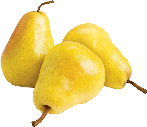 Frutas - Peras - Yellow Pears (517x442)