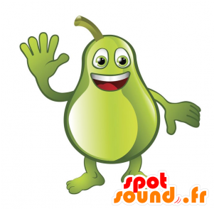 Nuevo La Mascota De Pera Verde Gigante Y Sonriente - Fruit (300x400)