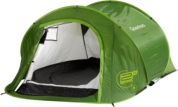 Con Las Tiendas De Campaña ¡el Color Sí Importa - Pop Up Tents Quechua (675x385)