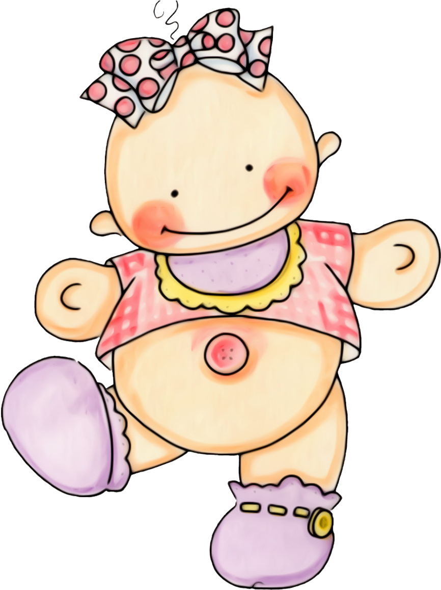 Infant Drawing Diaper Baby Shower Clip Art - Infant Drawing Diaper Baby Shower Clip Art (979x1163)