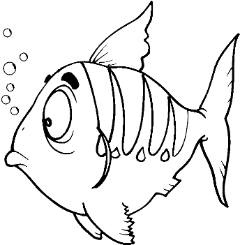 Colours Drawing Wallpaper Fish Cartoone Colour Drawing - Coloring (350x350)